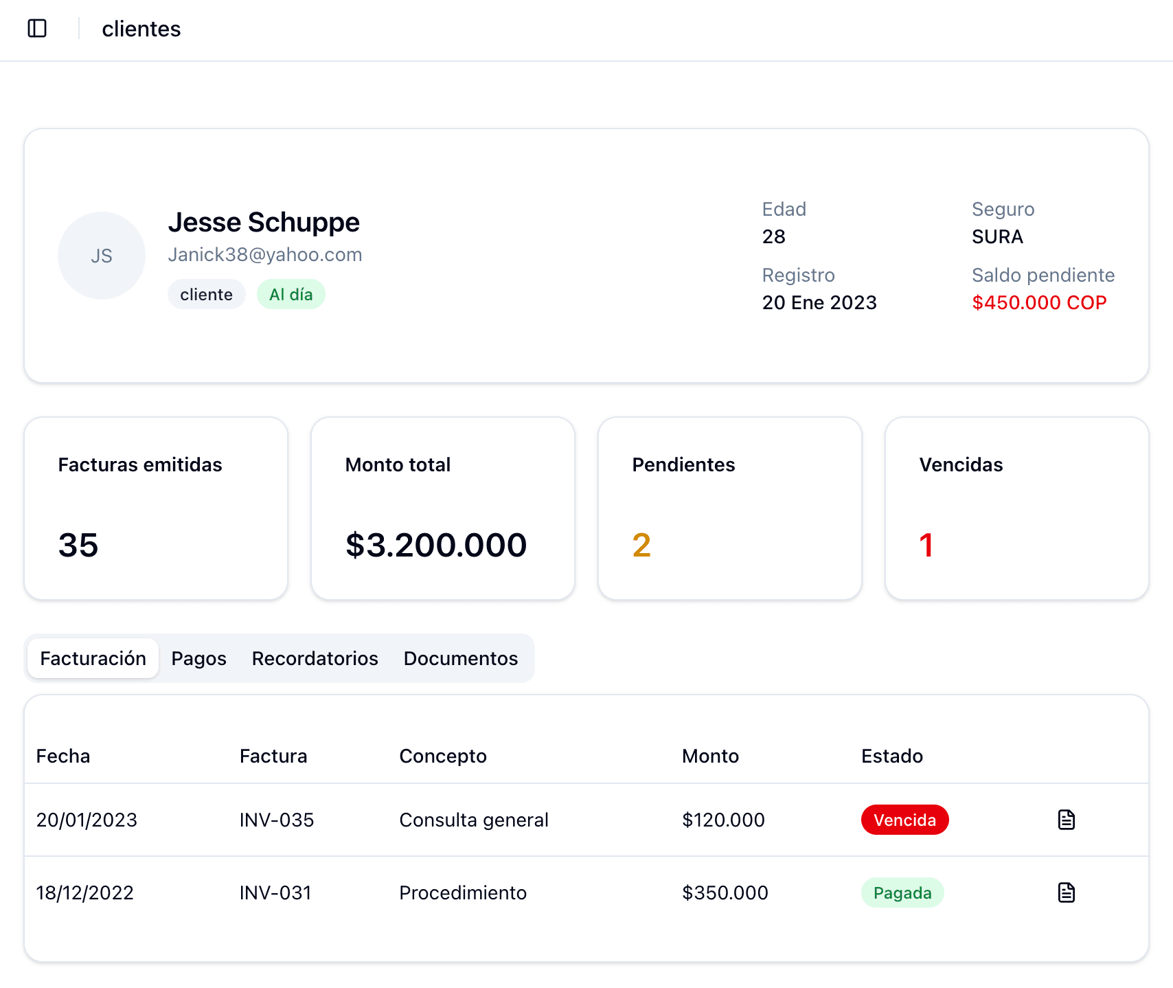 Client Structure preview
